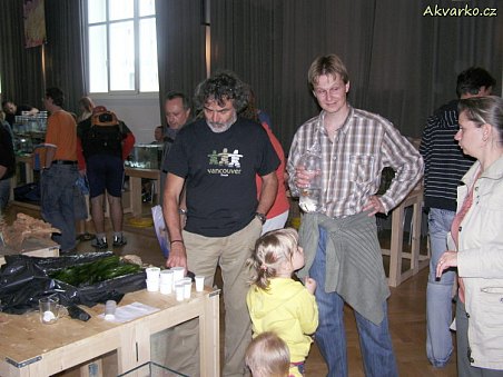 Pan Novoměstský a jeho rostlinky.