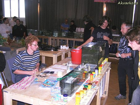 Marek Novák a jeho krevety.