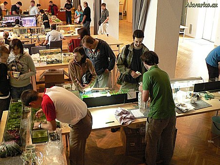 U pořadatelského stánku bylo také rušno.