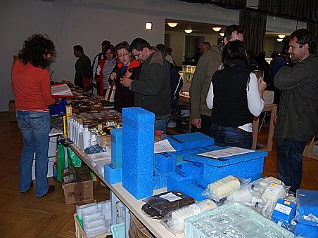 Paní Koblasová v akci.