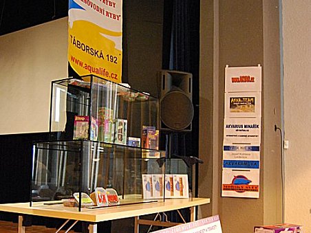 Tombola a její sponzoři.